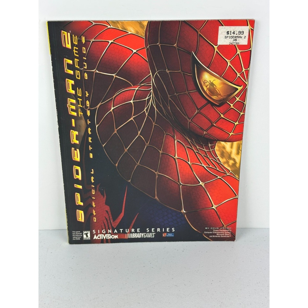 Spiderman 2: The Game Official Game Strategy Guide Poster Included Excellent - Picture 2 of 3
